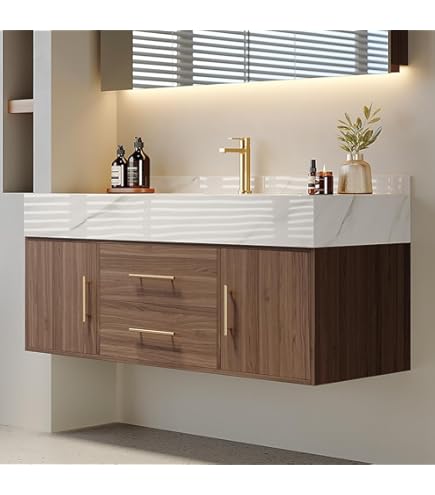 Amazon.com: 72IN Bathroom Vanity with Single Sink - Luxury